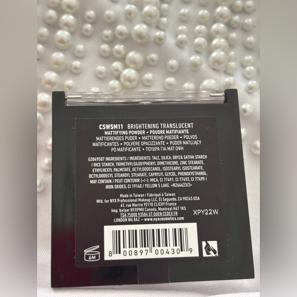 NYX Professional Makeup 0.21oz Can't Stop Won't Stop Mattifying Pressed Powder - Picture 6 of 7